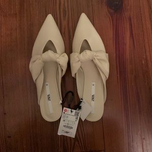 Never worn Zara sandals with tags